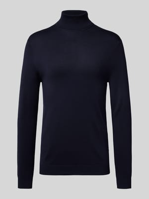 Regular Fit Rollkragenpullover aus Viskose-Mix Modell 'WYLER' Shop The Look MANNEQUINE
