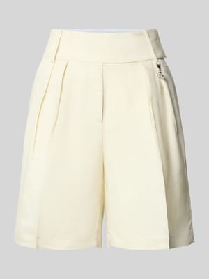 Korte broek van een mix van linnen en viscose, model 'FREJ' Shop The Look MANNEQUINE