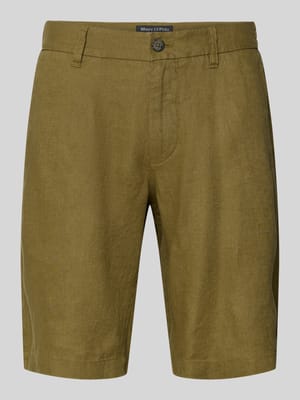 Regular Fit Shorts aus reinem Leinen Modell 'RESO JOGGER' Shop The Look MANNEQUINE