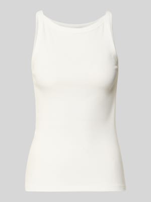 Trägertop in Ripp-Optik Modell 'Izli' Shop The Look MANNEQUINE