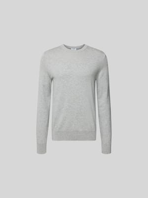 Slim Fit Pullover aus Woll-Mix Shop The Look MANNEQUINE