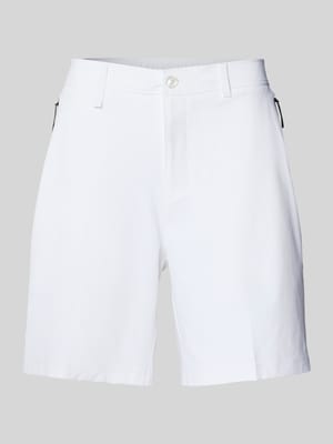 Relaxed Fit Bermudas mit Label-Schriftzug Modell 'SPIRIT70' Shop The Look MANNEQUINE