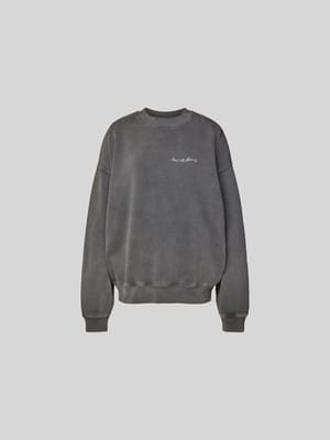 Oversized Sweatshirt aus Baumwolle Shop The Look MANNEQUINE