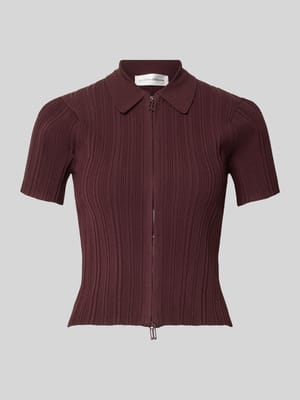 Shirt mit Zweiwege Reißverschluss Shop The Look MANNEQUINE