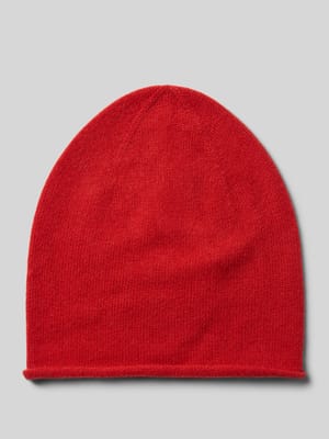 Kaschmirmütze mit Rollsaum Shop The Look MANNEQUINE