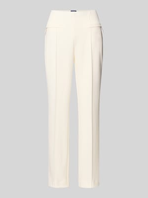 Slim Fit Stoffhose mit Leistentaschen Shop The Look MANNEQUINE