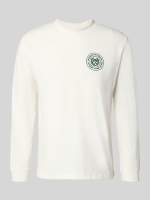 Longsleeve mit rückseitigem Print Modell 'Horse Racer' Shop The Look MANNEQUINE