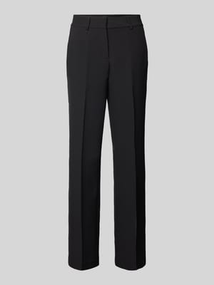 Straight leg stoffen broek met persplooien, model 'KAYLE-ORLEEN' Shop The Look MANNEQUINE