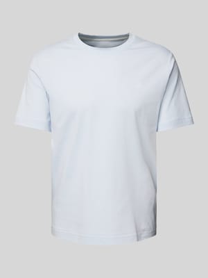 Regular Fit T-Shirt aus reiner Baumwolle Shop The Look MANNEQUINE