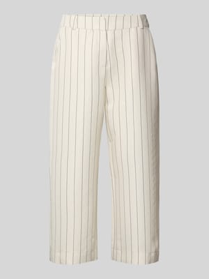 Culotte aus Viskose-Mix mit Leinen-Anteil Shop The Look MANNEQUINE