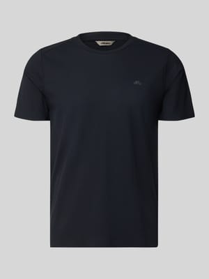 T-Shirt mit Strukturmuster Modell 'TELLER TEE' Shop The Look MANNEQUINE