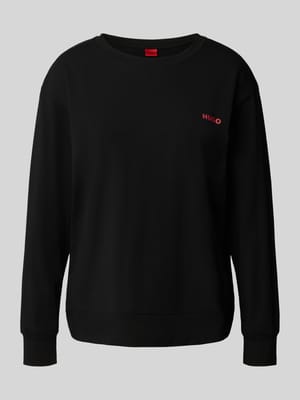 Góra od piżamy o kroju regular fit z mieszanki bawełny model ‘HUGO ID’ Shop The Look MANNEQUINE