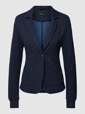 Blazer met all-over motief Shop The Look MANNEQUINE