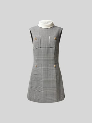 Etuikleid mit Rollkragen Shop The Look MANNEQUINE