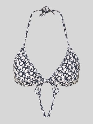 Bikini-Oberteil mit Label-Applikation  Shop The Look MANNEQUINE