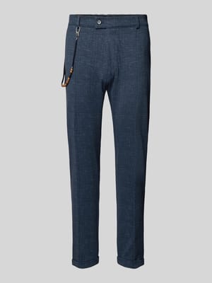 Stoffhose mit Strukturmuster Modell 'Conn' Shop The Look MANNEQUINE