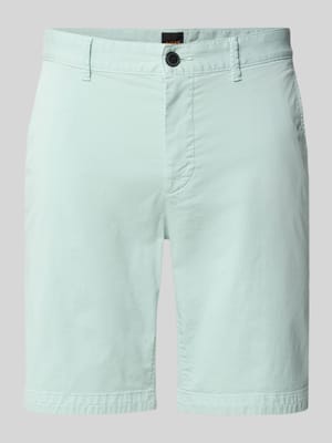 Slim Fit Chinoshorts aus Baumwoll-mix  Shop The Look MANNEQUINE
