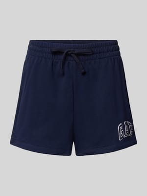 Sweatshorts met logo en elastische band Shop The Look MANNEQUINE