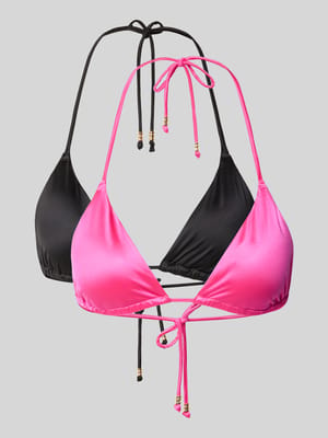 Triangel Bikini im 2er-Pack mit wattierten Cups Modell 'AMNESIA' Shop The Look MANNEQUINE
