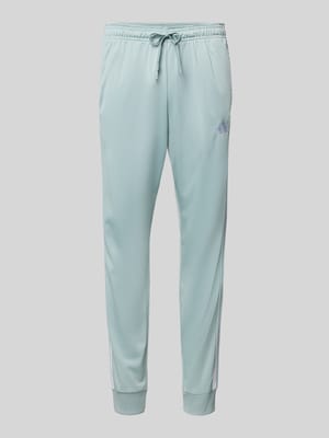 Slim Fit Sweatpants met logo-stitching Shop The Look MANNEQUINE