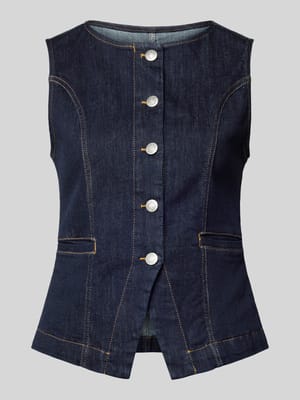 Weste mit Knopfleiste Modell 'KIMBERLY' Shop The Look MANNEQUINE