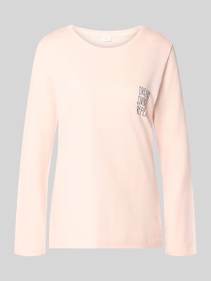 Comfort Fit Pyjama aus Baumwoll-Viskose-Mix Modell 'Perfect Nights Shirt' Shop The Look MANNEQUINE