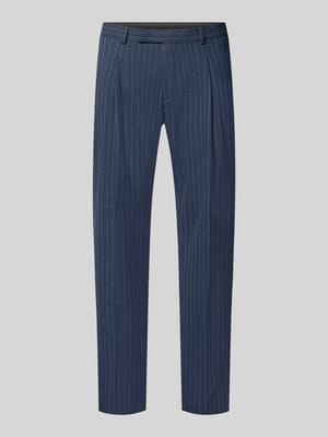 Pantalon van scheerwolmix met vouwplooi Shop The Look MANNEQUINE
