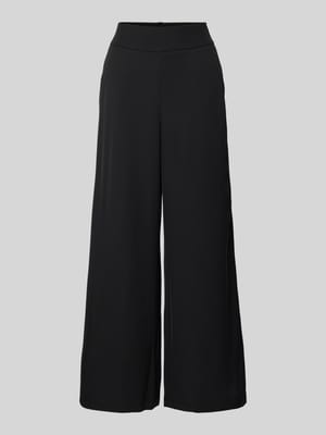 Wide leg stoffen broek met steekzakken Shop The Look MANNEQUINE