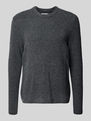 Strickpullover mit Rundhalsausschnitt Modell 'Andy' Shop The Look MANNEQUINE