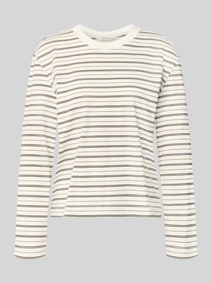 boxy fit shirt met lange mouwen van pure katoen model 'ESSENTIAL' Shop The Look MANNEQUINE