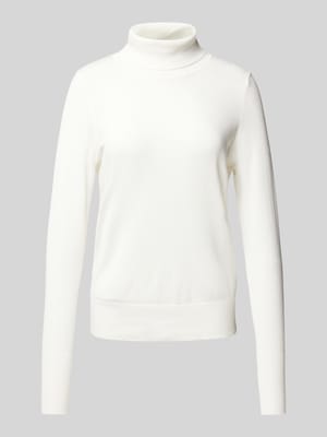 Gebreide pullover met ribboorden Shop The Look MANNEQUINE