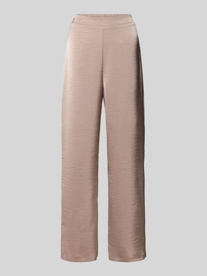 Hose aus Satin mit elastischem Bund Shop The Look MANNEQUINE