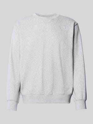 Sweatshirt mit Label-Stitching Shop The Look MANNEQUINE