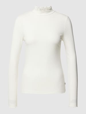 Longsleeve mit Wellensaum Shop The Look MANNEQUINE