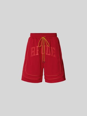 Baggy Fit Sweatshorts mit Tunnelzug Shop The Look MANNEQUINE