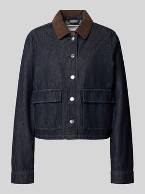 Regular Fit Jeansjacke aus reiner Baumwolle Shop The Look MANNEQUINE