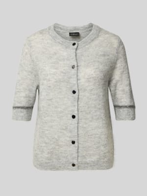 Regular fit gebreid jack met alpacawol Shop The Look MANNEQUINE