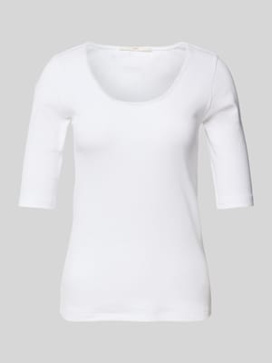 T-Shirt mit Rundhalsausschnitt Shop The Look MANNEQUINE