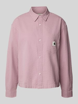 Bluzka o kroju regular fit z kieszenią na piersi model ‘Toland’ Shop The Look MANNEQUINE