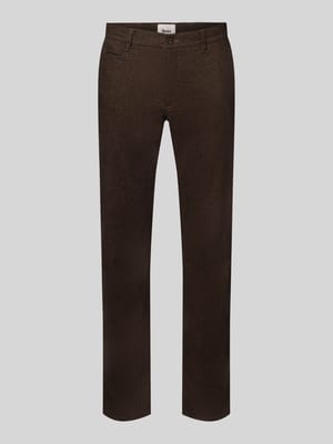 Schmale Hose aus Baumwoll-Mix Modell 'Fabio' Shop The Look MANNEQUINE