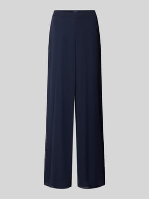 Spodnie o kroju regular fit o szerokości z obszyciem z tiulu Shop The Look MANNEQUINE