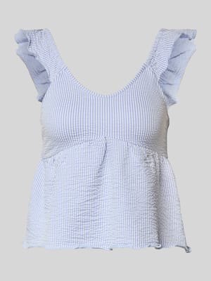 Regular Fit Trägertop aus Baumwoll-Mix Modell 'MISTY' Shop The Look MANNEQUINE