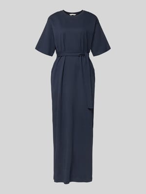 Loose Fit Maxikleid aus reiner Baumwolle Modell ' ESSENTIAL' Shop The Look MANNEQUINE