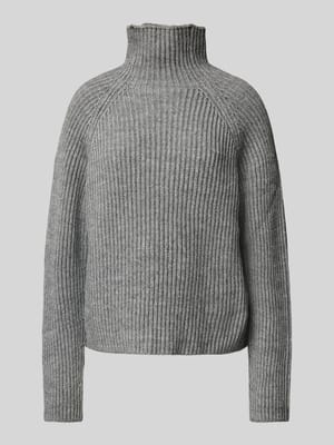 Strickpullover mit Stehkragen Modell 'SARWEN' Shop The Look MANNEQUINE