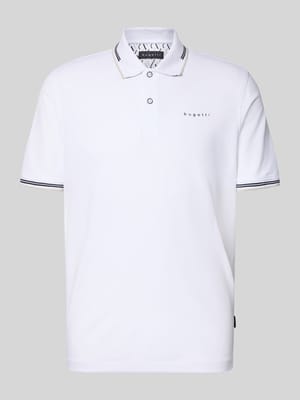 Regular Fit Poloshirt mit Logo Shop The Look MANNEQUINE
