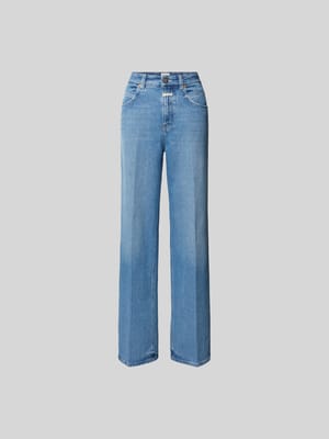 Straight Fit Jeans aus reiner Baumwolle Shop The Look MANNEQUINE