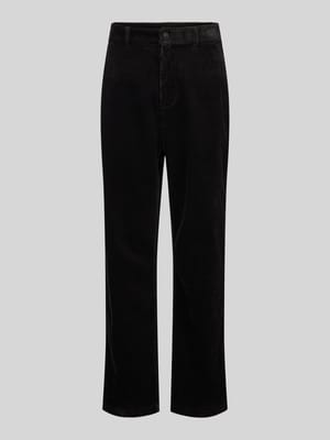 Straight leg corduroy broek met achterzakken, model 'CORDUROY' Shop The Look MANNEQUINE