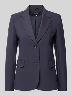 Slim Fit Blazer mit Reverskragen Shop The Look MANNEQUINE