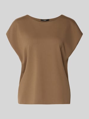 t-shirt z mieszanka wiskozy model 'Uvalerie' Shop The Look MANNEQUINE