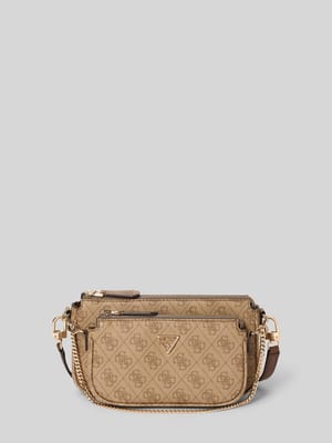 Pouch mit Label-Applikation Modell 'NOELLE II' Shop The Look MANNEQUINE